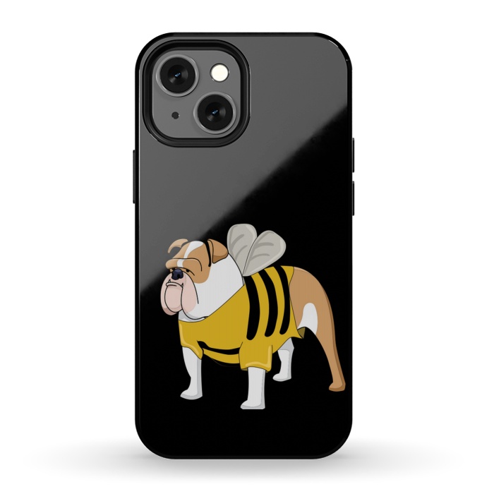iPhone 13 mini StrongFit cute bulldog  by haroulita