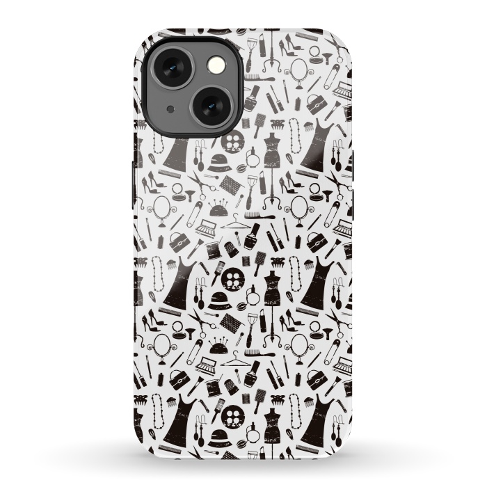 iPhone 13 StrongFit Beauty and Fashion Symbols by ArtsCase
