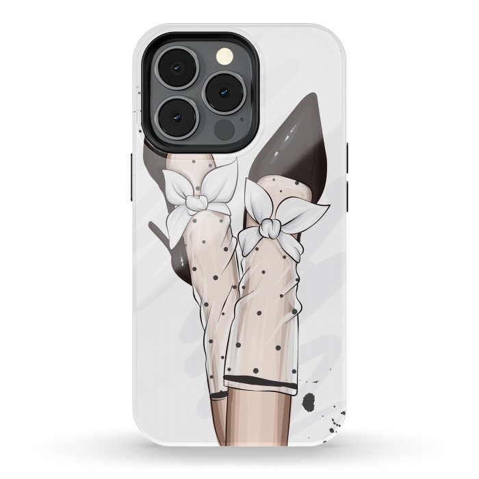 iPhone 13 pro StrongFit A Fashionable Woman has Accessories for her feet by ArtsCase