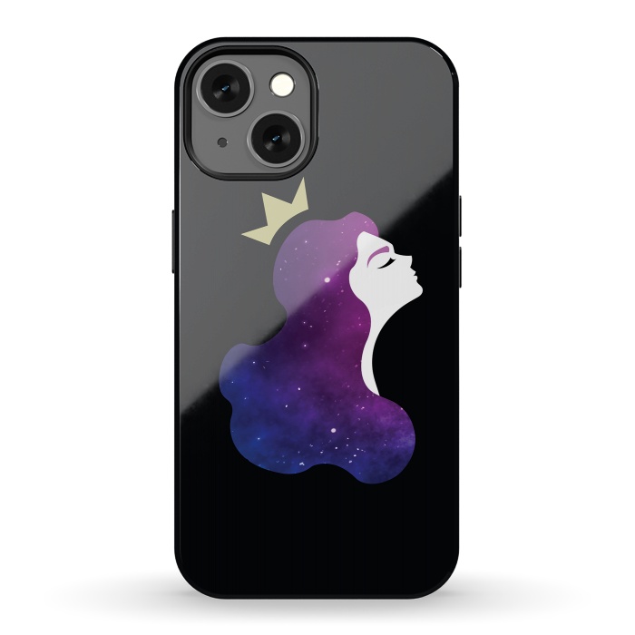 iPhone 13 StrongFit Galaxy princess by Laura Nagel