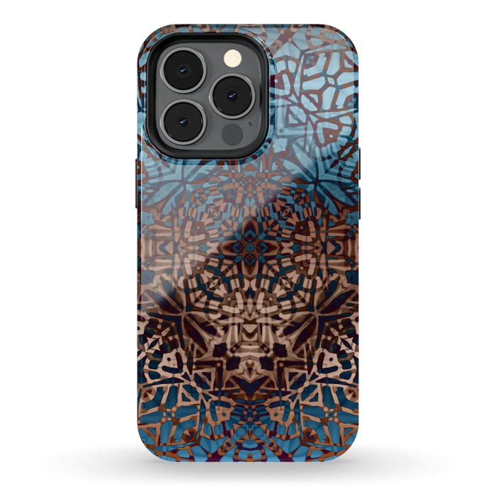 iPhone 13 pro StrongFit Ethnic Tribal Pattern G329 by Medusa GraphicArt
