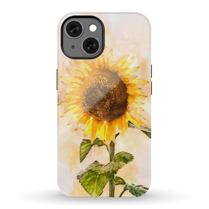 iPhone 13 StrongFit Summer Sunflower by Creativeaxle