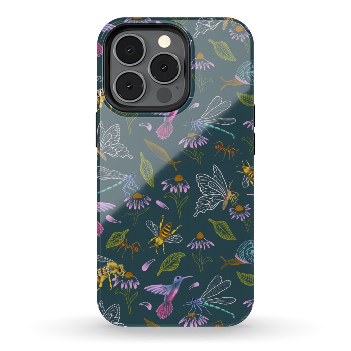 iPhone 13 pro StrongFit Pollinators by Tishya Oedit