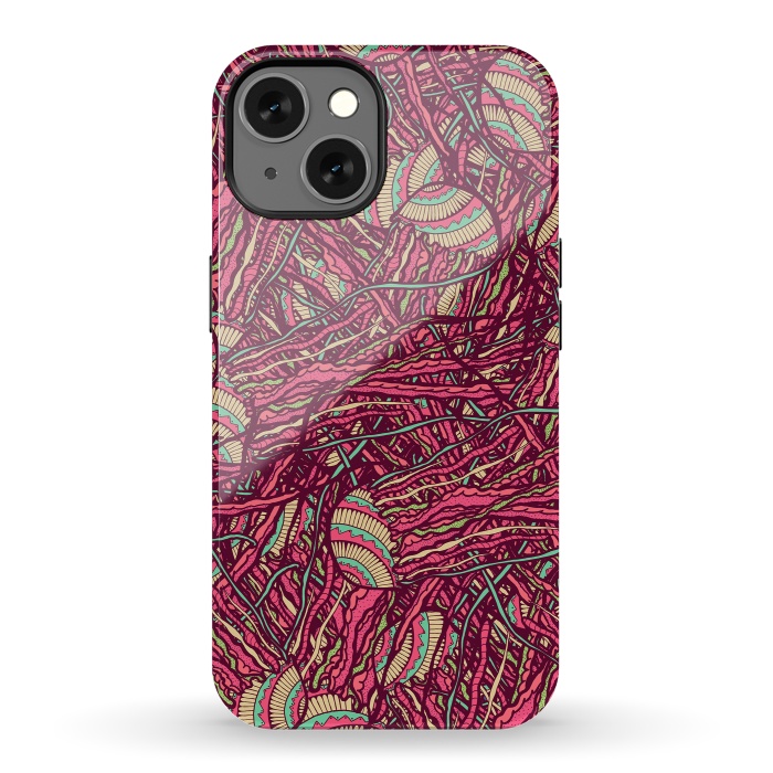 iPhone 13 StrongFit Jellyfish jungle by Steve Wade (Swade)