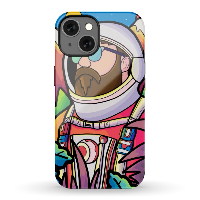 iPhone 13 StrongFit The astronaut explorer by Steve Wade (Swade)
