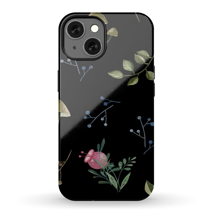 iPhone 13 StrongFit flower pattern cc by haroulita
