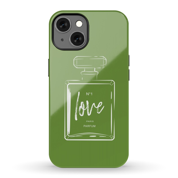 iPhone 13 StrongFit Green Love by Martina