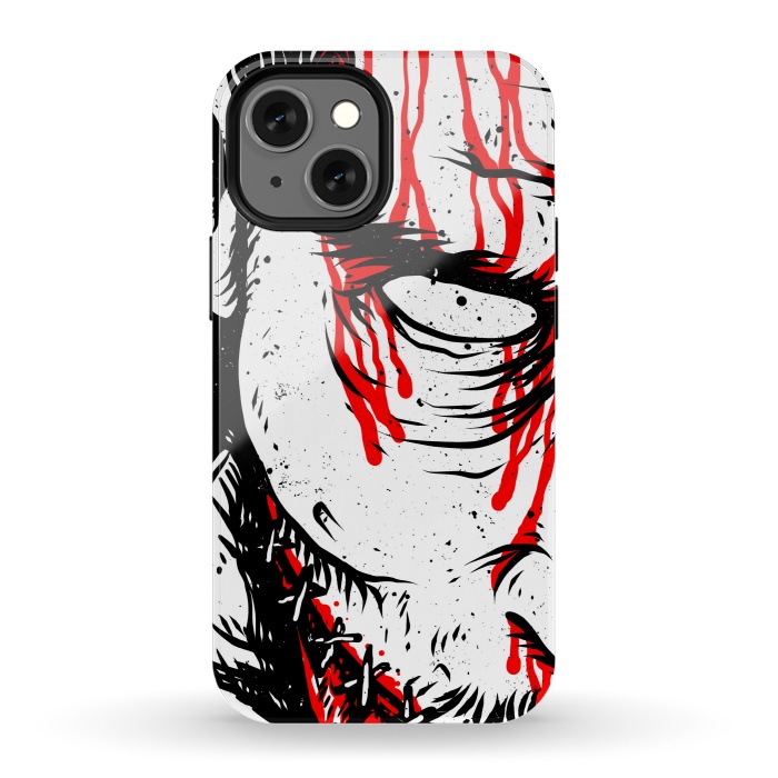 iPhone 13 mini StrongFit zomblood by Afif Quilimo