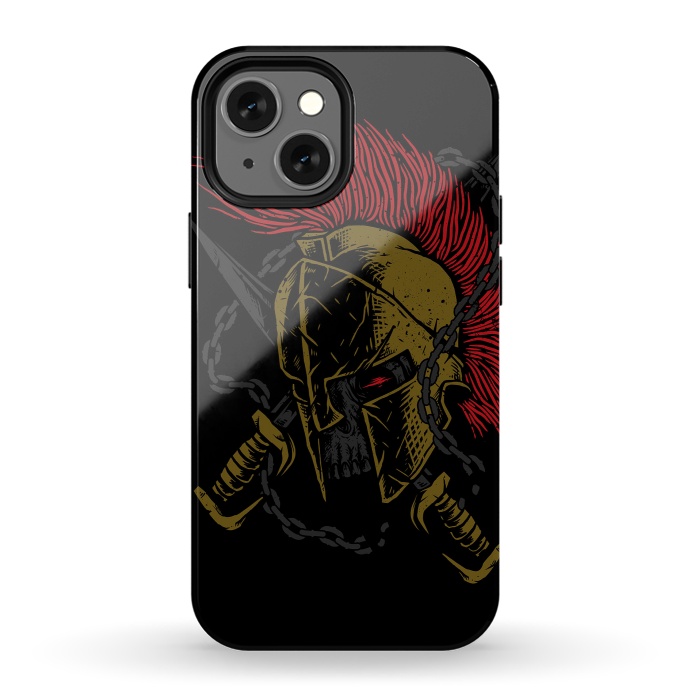 iPhone 13 mini StrongFit Sparta Warrior by Afif Quilimo