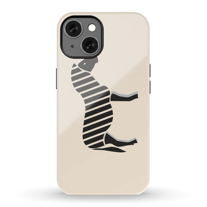 iPhone 13 StrongFit Zebra Cross by Creativeaxle