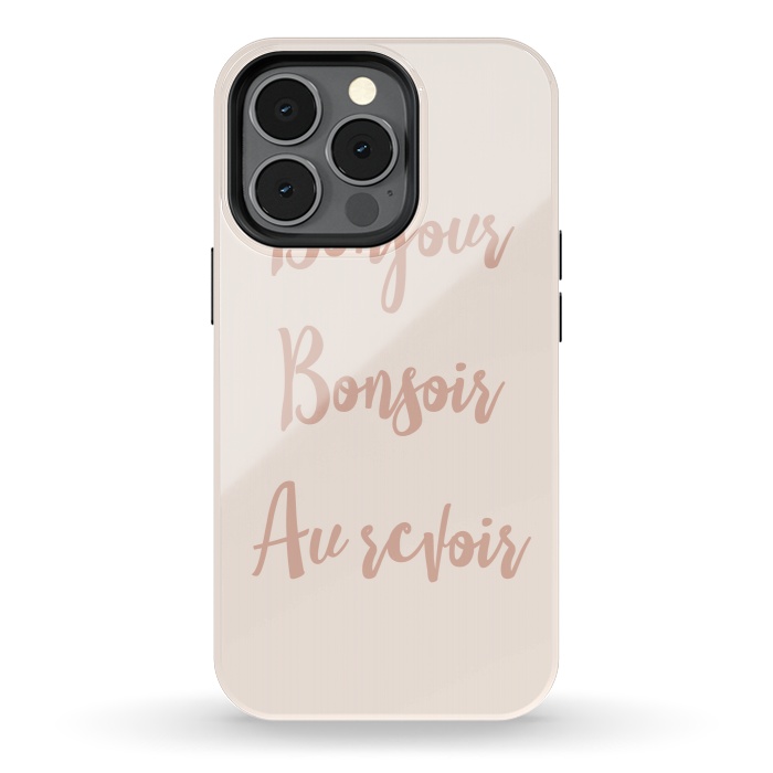 iPhone 13 pro StrongFit Bonjour by Martina
