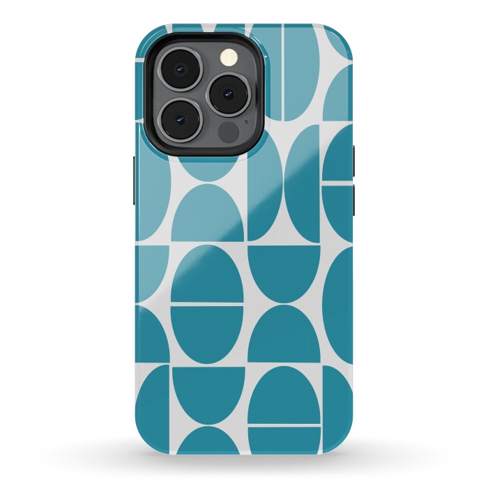 iPhone 13 pro StrongFit Puzzle Design Bl. by Joanna Vog