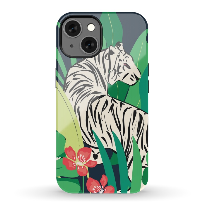 iPhone 13 StrongFit Tiger 013 by Jelena Obradovic