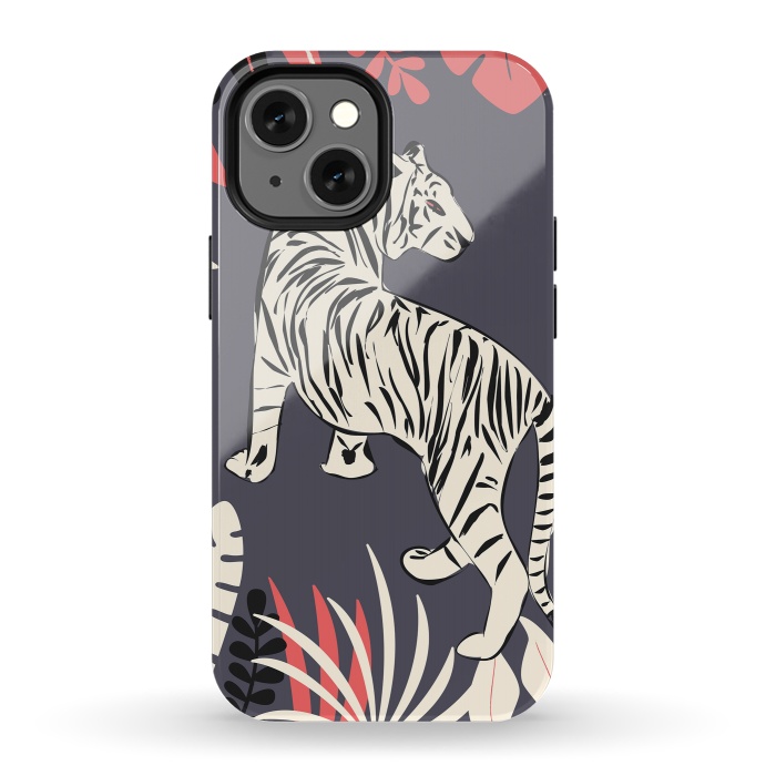 iPhone 13 mini StrongFit Tiger 017 by Jelena Obradovic