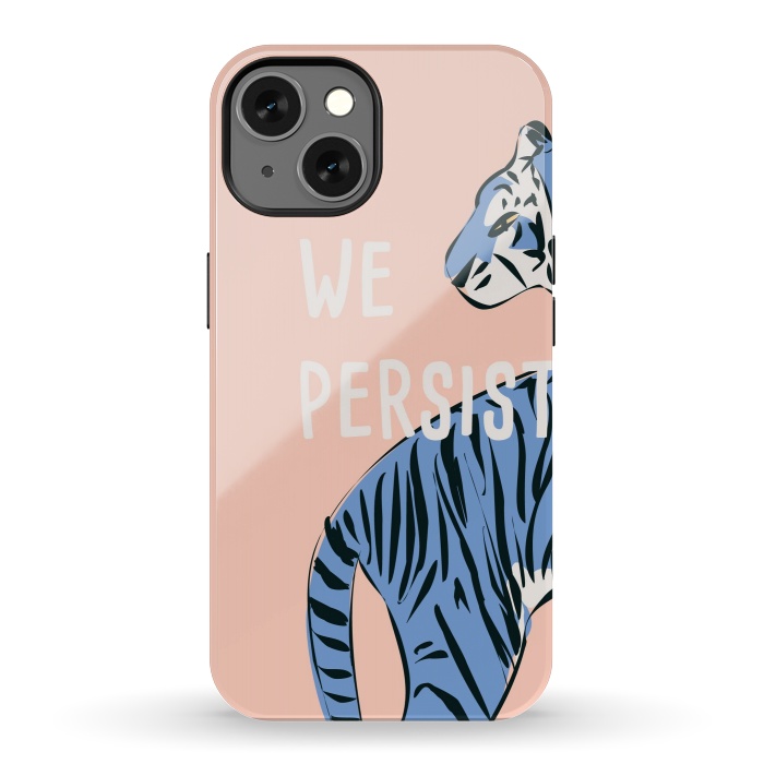 iPhone 13 StrongFit We persist! Pink by Jelena Obradovic