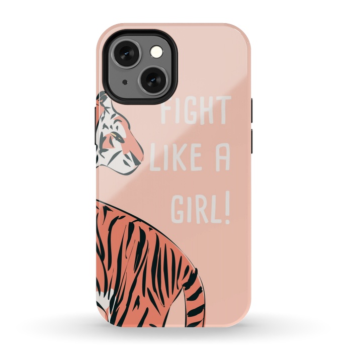 iPhone 13 mini StrongFit Fight like a girl by Jelena Obradovic