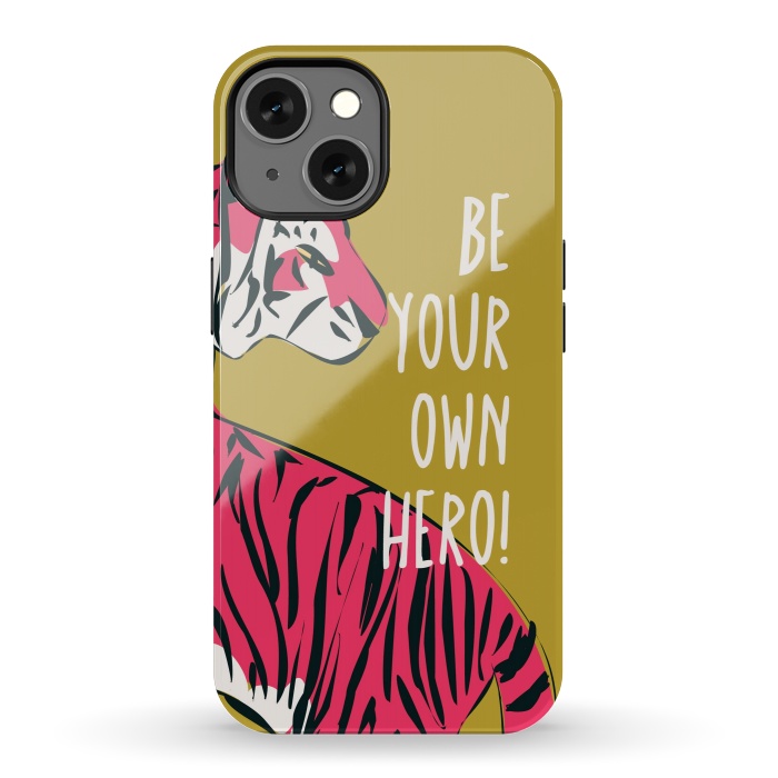 iPhone 13 StrongFit Be your own hero by Jelena Obradovic