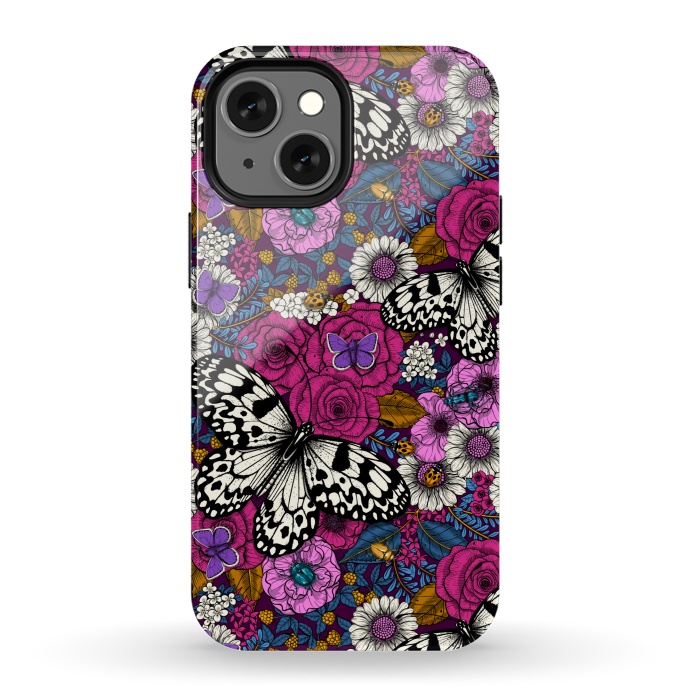 iPhone 13 mini StrongFit A colorful garden II by Katerina Kirilova