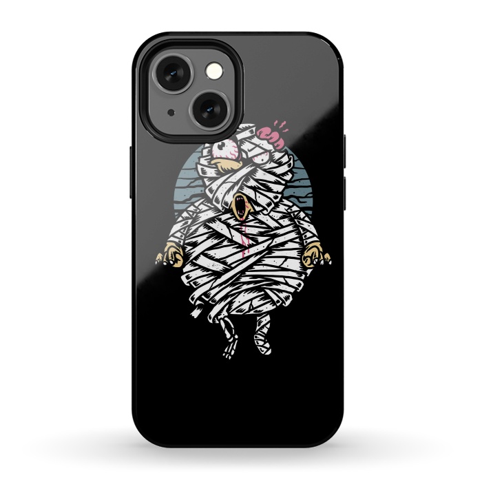 iPhone 13 mini StrongFit Mummy Invasion by Afif Quilimo