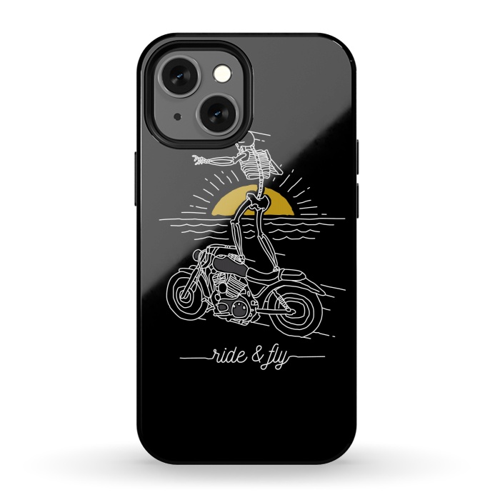 iPhone 13 mini StrongFit Ride and Fly by Afif Quilimo