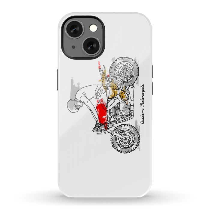 iPhone 13 StrongFit Custom Motorcycle by Afif Quilimo
