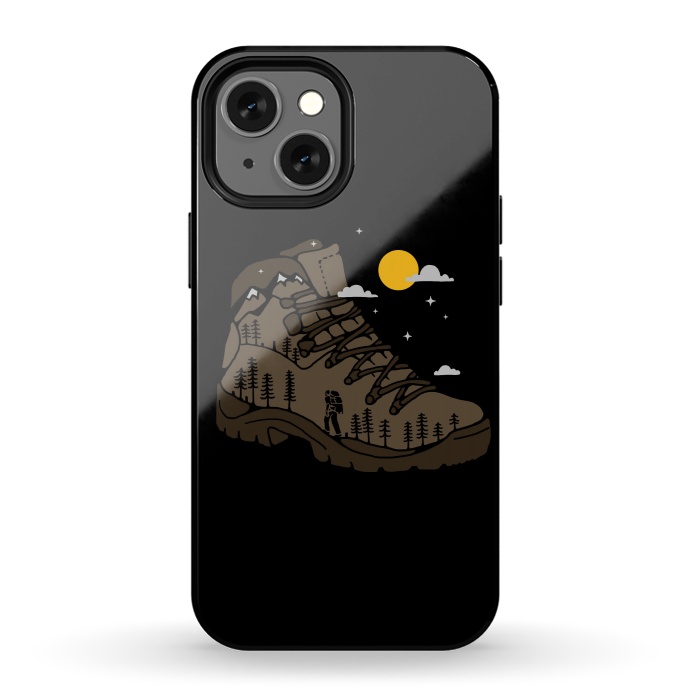 iPhone 13 mini StrongFit Adventure Boot by Afif Quilimo