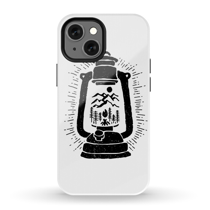 iPhone 13 mini StrongFit Lantern for white by Afif Quilimo