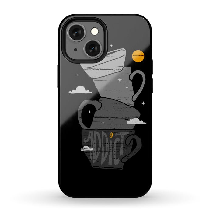 iPhone 13 mini StrongFit Coffee Addict by Afif Quilimo