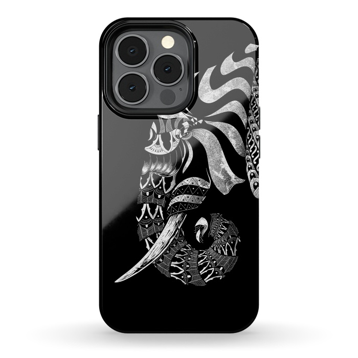 iPhone 13 pro StrongFit Elephant Ornate by Afif Quilimo