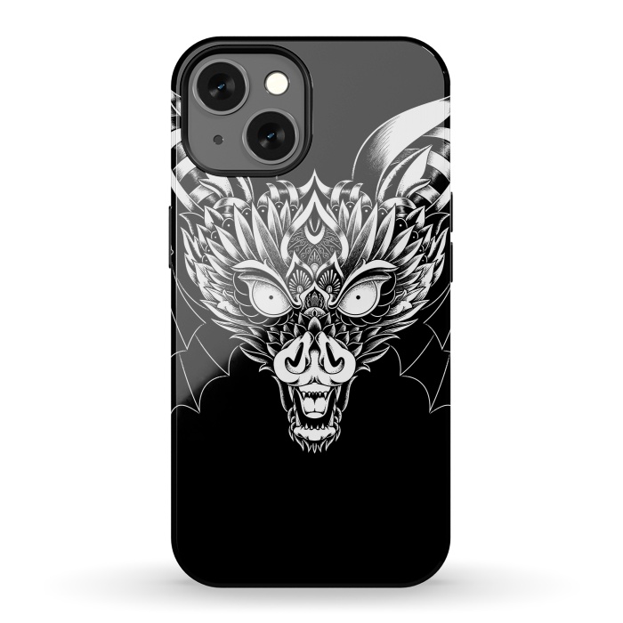 iPhone 13 StrongFit Bat Ornate by Afif Quilimo