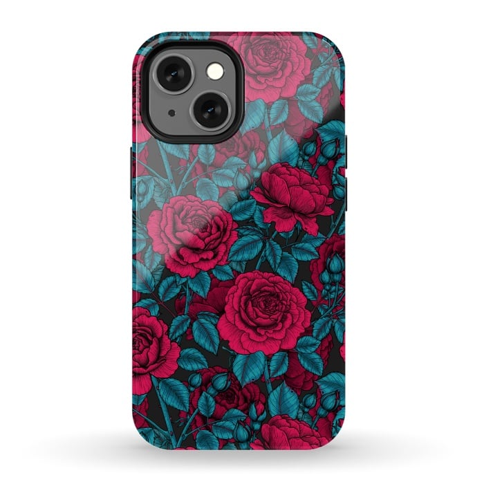iPhone 13 mini StrongFit Roses by Katerina Kirilova
