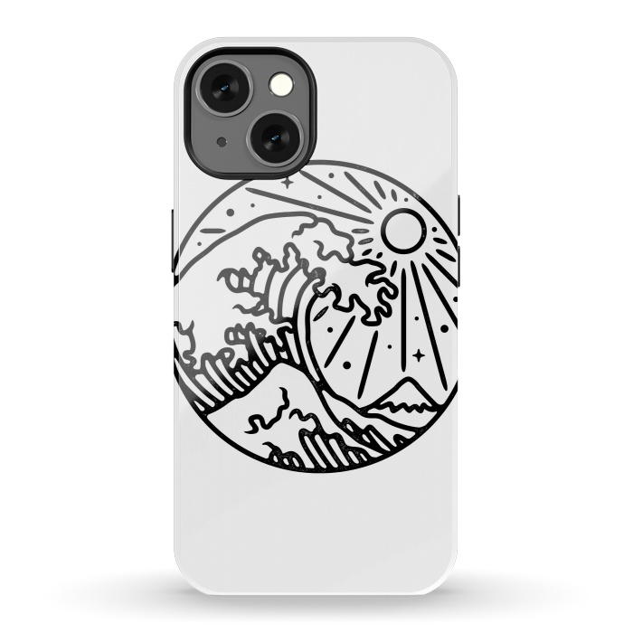 iPhone 13 StrongFit The Great Wave 2 by Afif Quilimo
