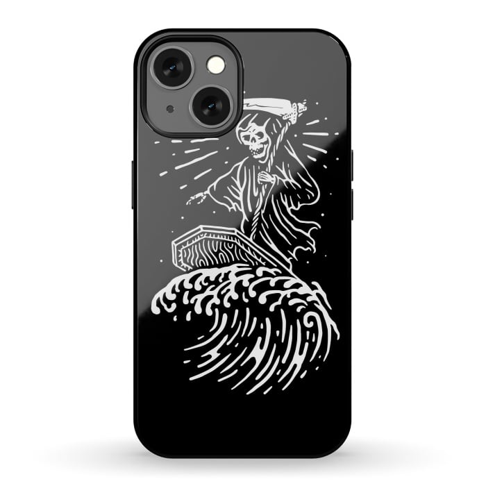 iPhone 13 StrongFit Grim Surfer by Afif Quilimo