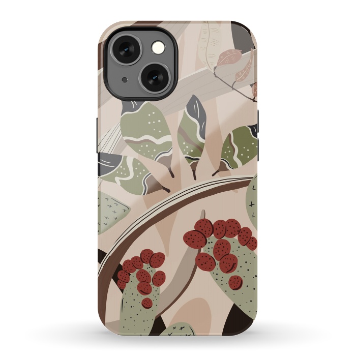 iPhone 13 StrongFit Nature bohemian art by Mmartabc