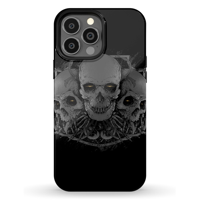 iPhone 13 Pro Max StrongFit 3 Skull by Afif Quilimo
