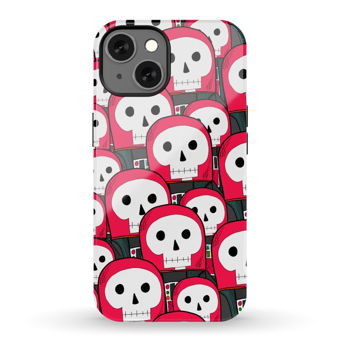 iPhone 13 StrongFit The skeleton astronauts by Steve Wade (Swade)