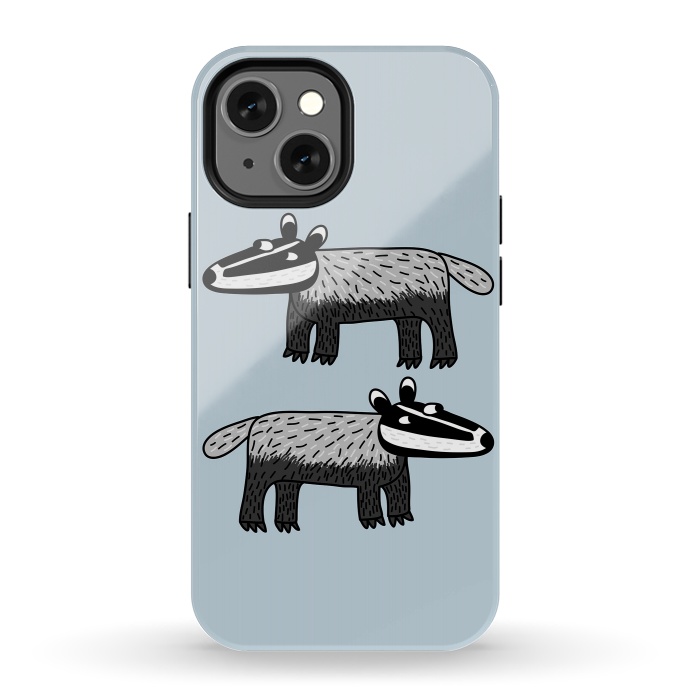 iPhone 13 mini StrongFit Badgers by Nic Squirrell