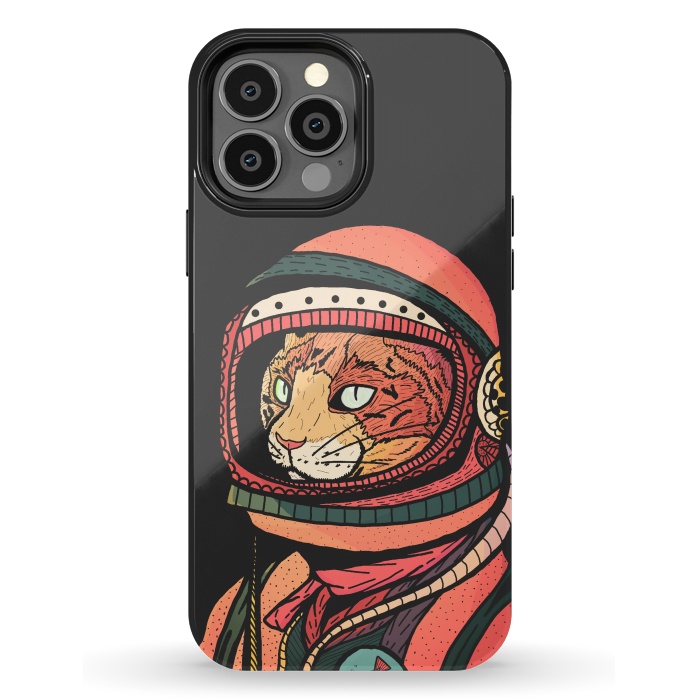 iPhone 13 Pro Max StrongFit The ginger space cat by Steve Wade (Swade)
