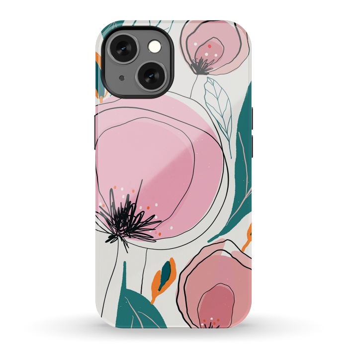iPhone 13 StrongFit Cotona Florals by Hanny Agustine