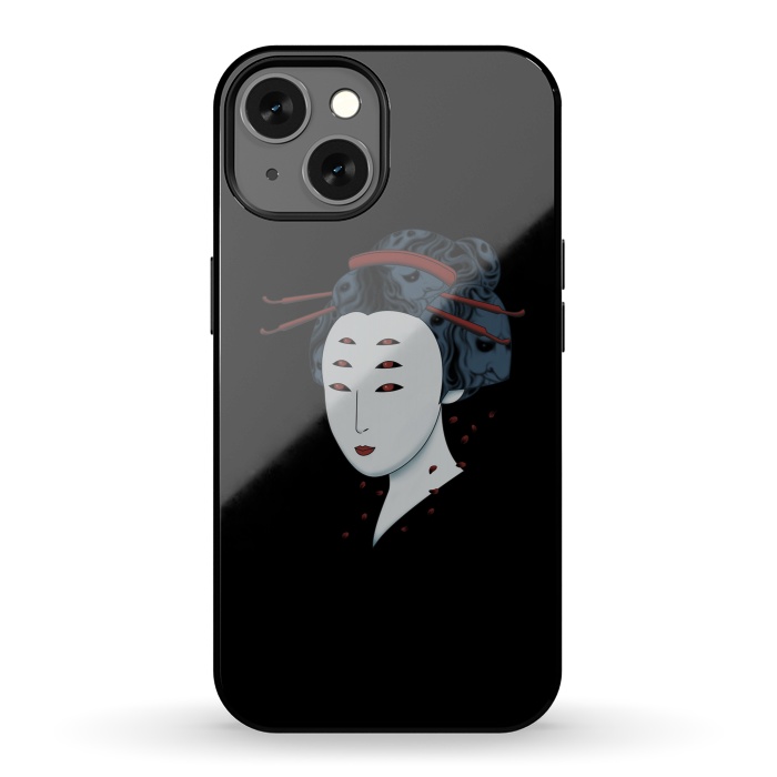 iPhone 13 StrongFit Floating with Demons by Pigboom