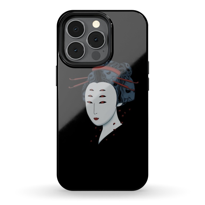 iPhone 13 pro StrongFit Floating with Demons by Pigboom