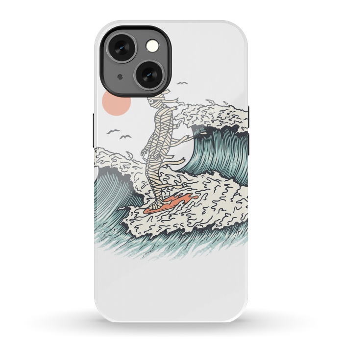 iPhone 13 StrongFit Mummy Surfing by Afif Quilimo