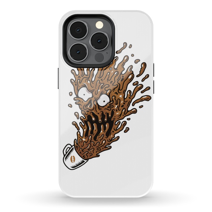 iPhone 13 pro StrongFit Coffee Monster by Afif Quilimo