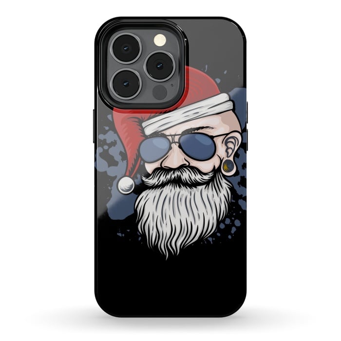 iPhone 13 pro StrongFit funny santa claus by haroulita