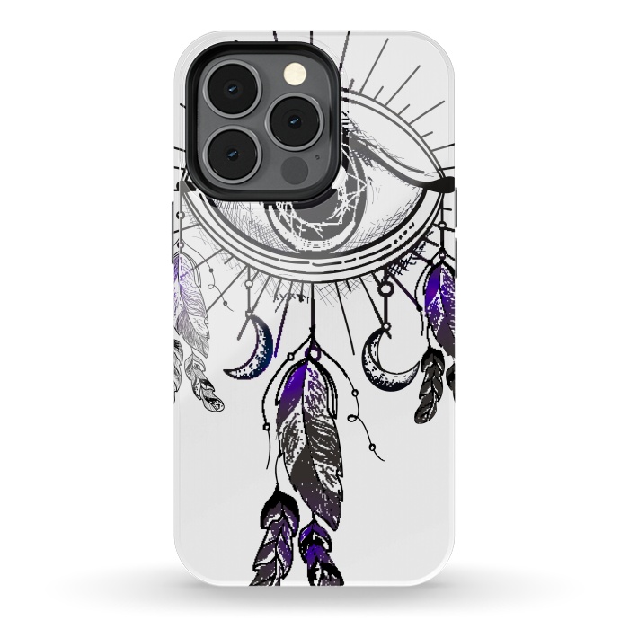 iPhone 13 pro StrongFit dreamcatcher eye by haroulita