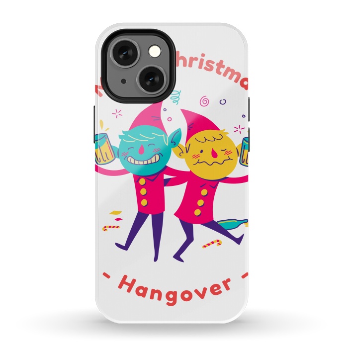 iPhone 13 mini StrongFit christmas hangover by haroulita