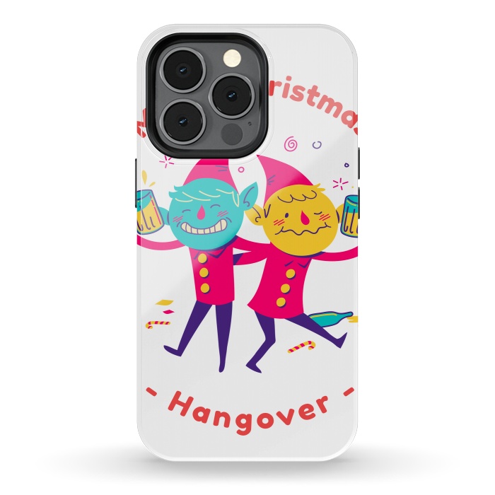 iPhone 13 pro StrongFit christmas hangover by haroulita