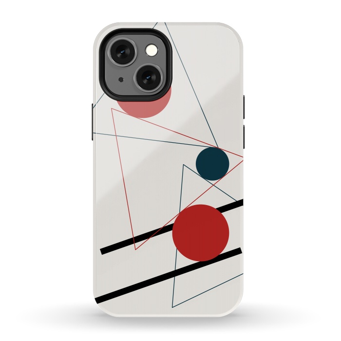 iPhone 13 mini StrongFit Abstract Geometry by Creativeaxle
