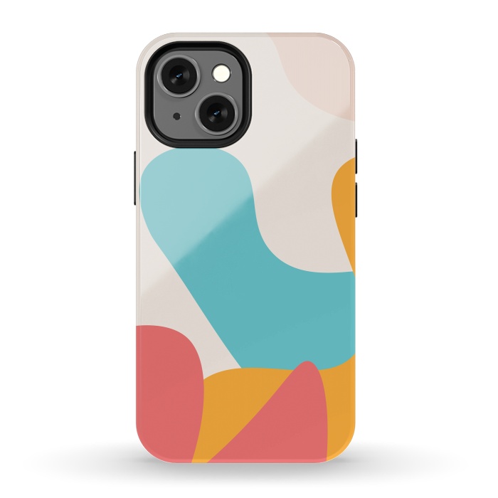 iPhone 13 mini StrongFit Geometrical Shapes by Creativeaxle