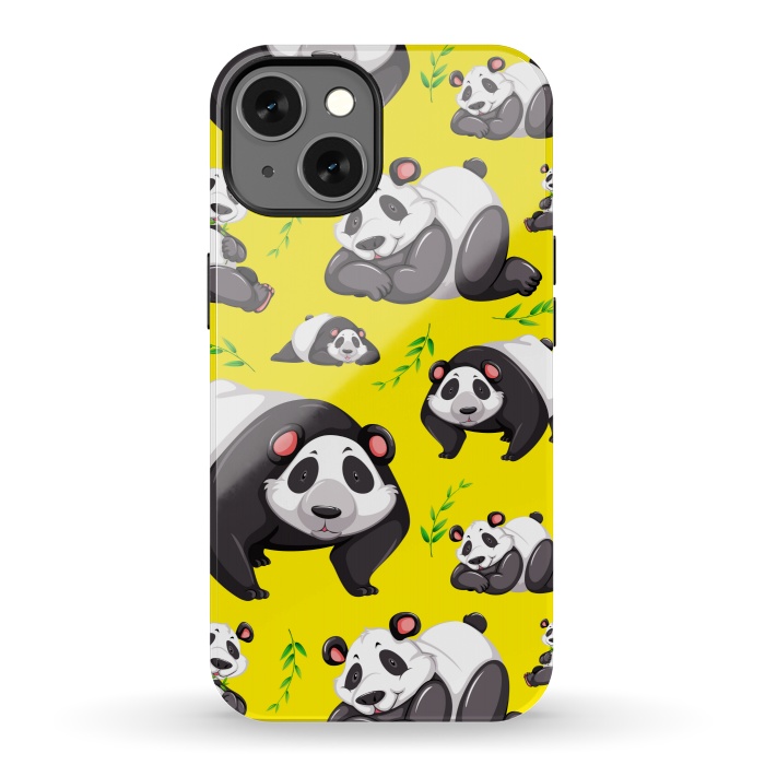 iPhone 13 StrongFit PANDA IS LOVE 3 by MALLIKA